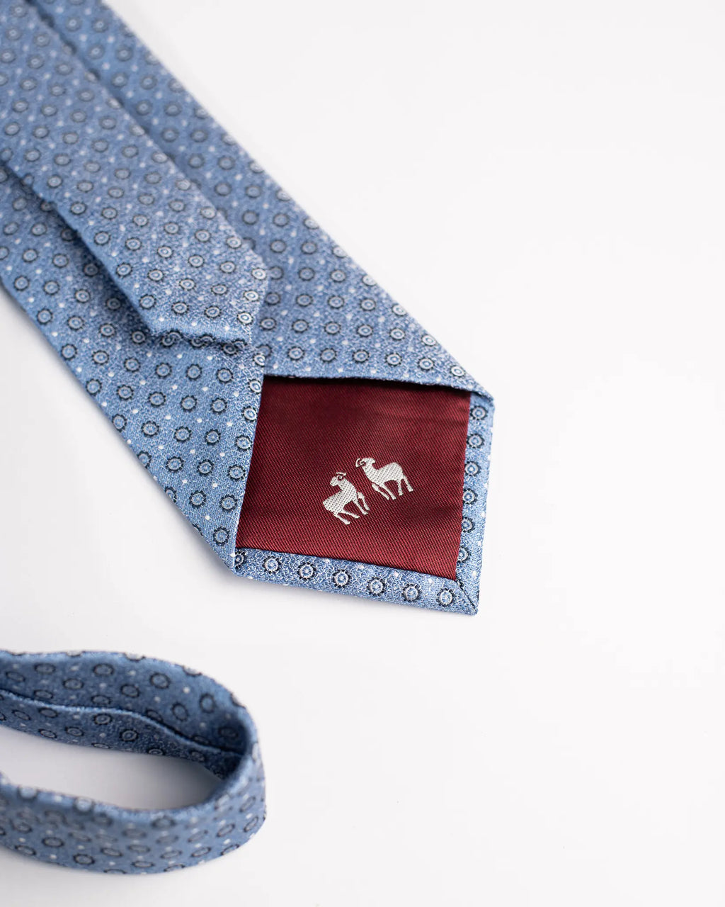 Corbata SS26 Celeste