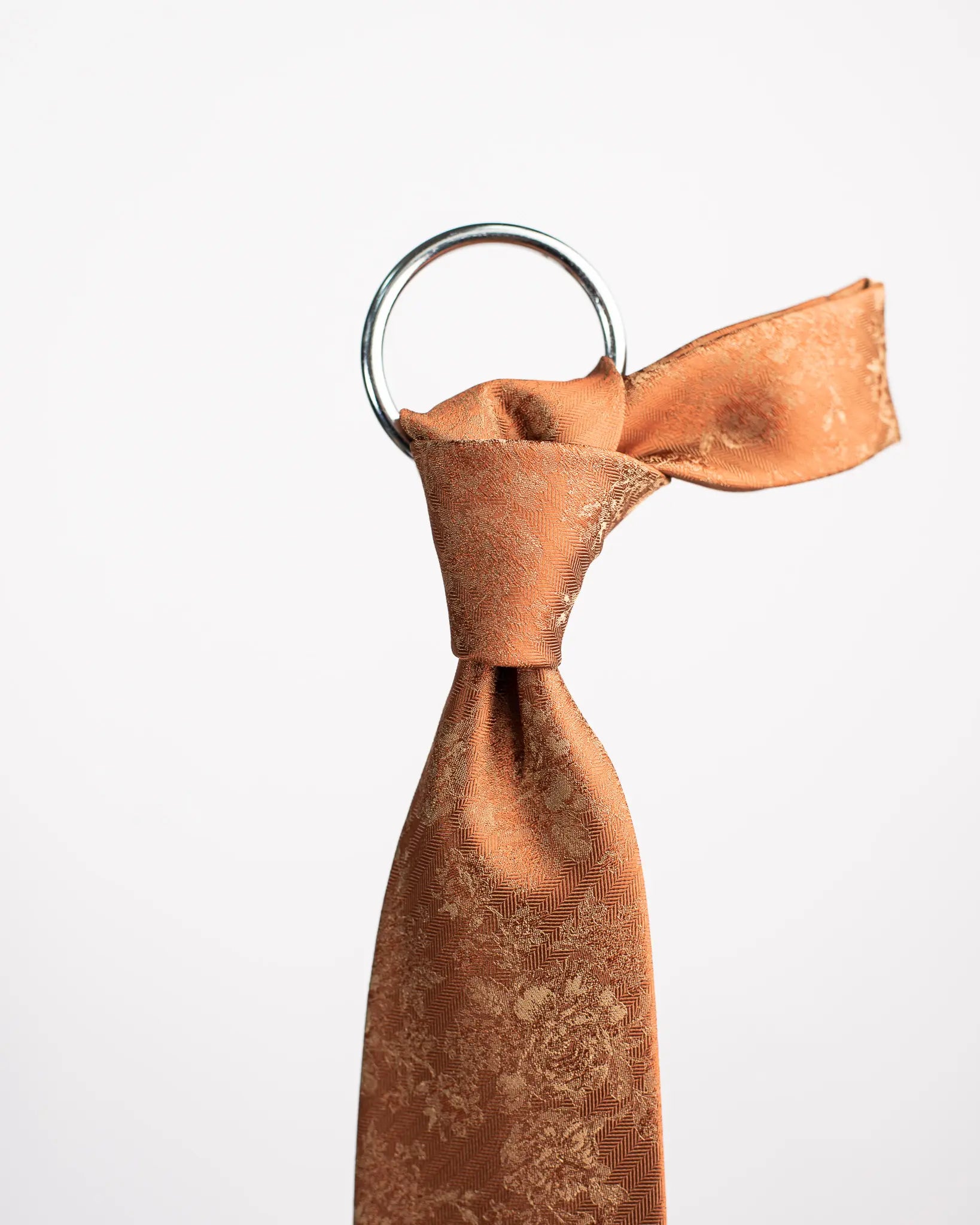 Corbata SS26 Bronce Floral