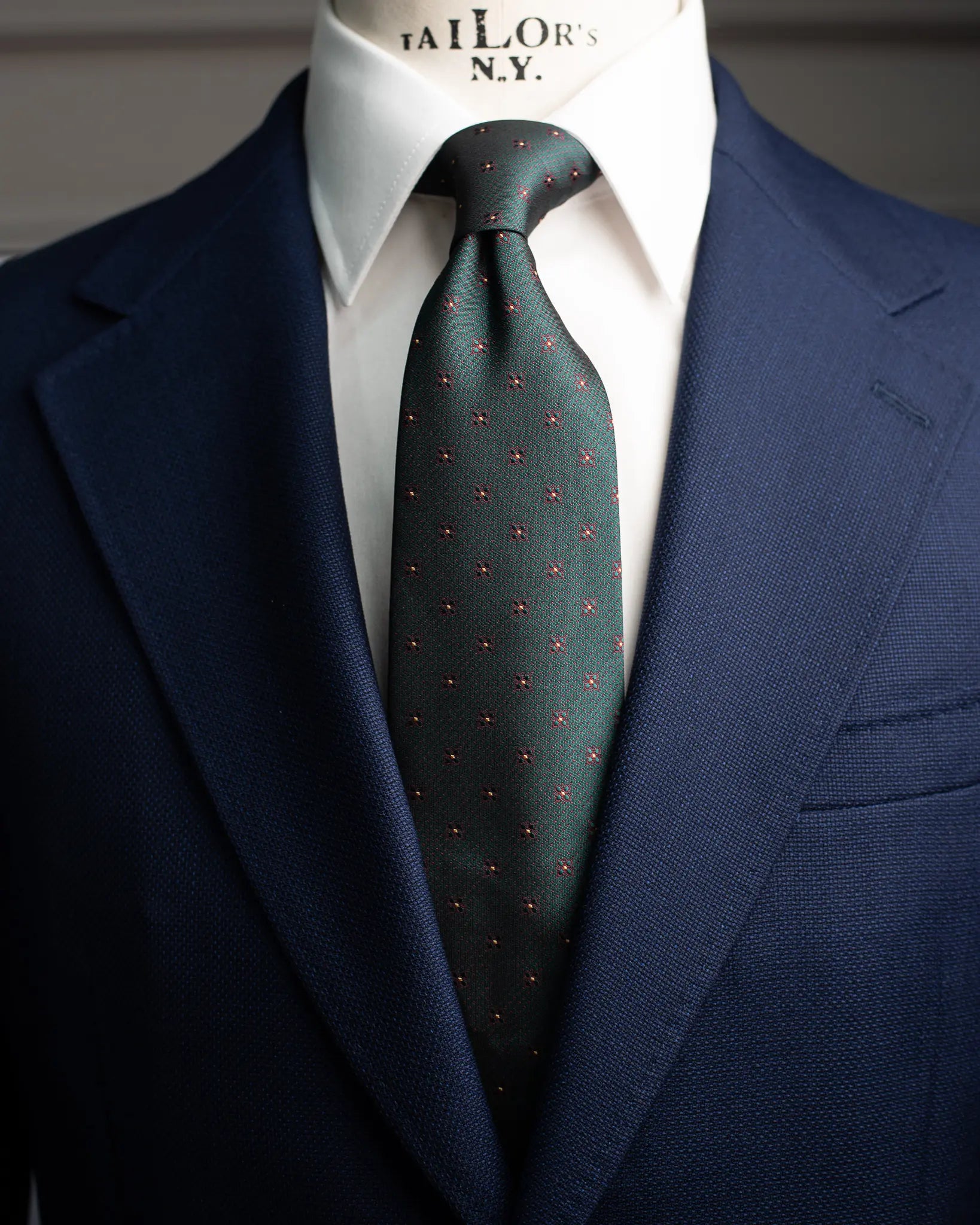 Corbata SS26 Verde Musgo