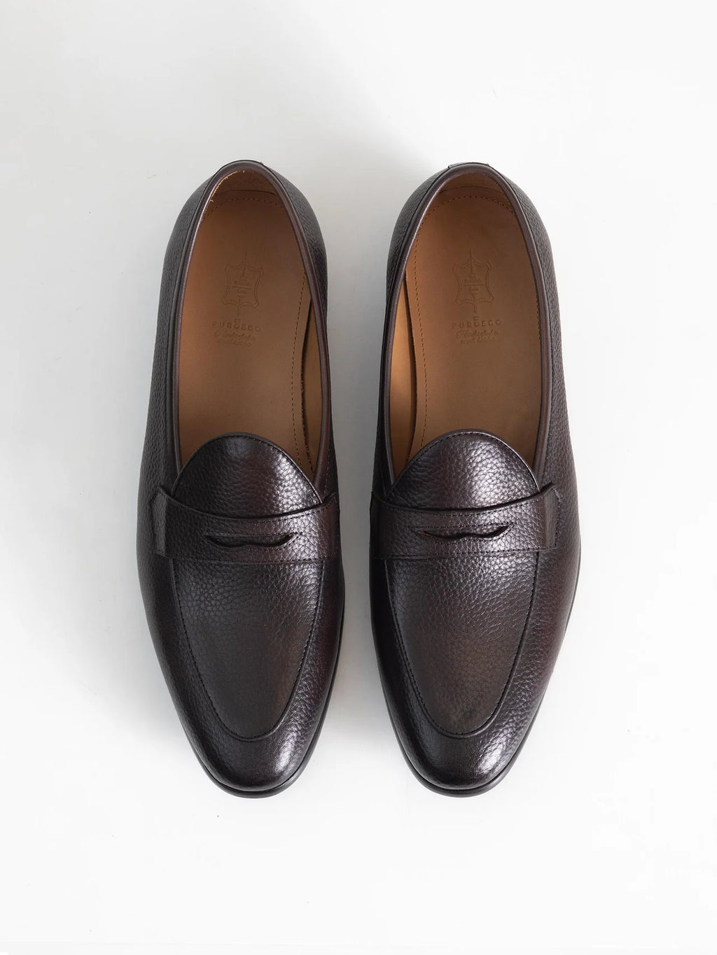 MOCASÍN PIEL GRAIN ANTIFAZ MARRÓN